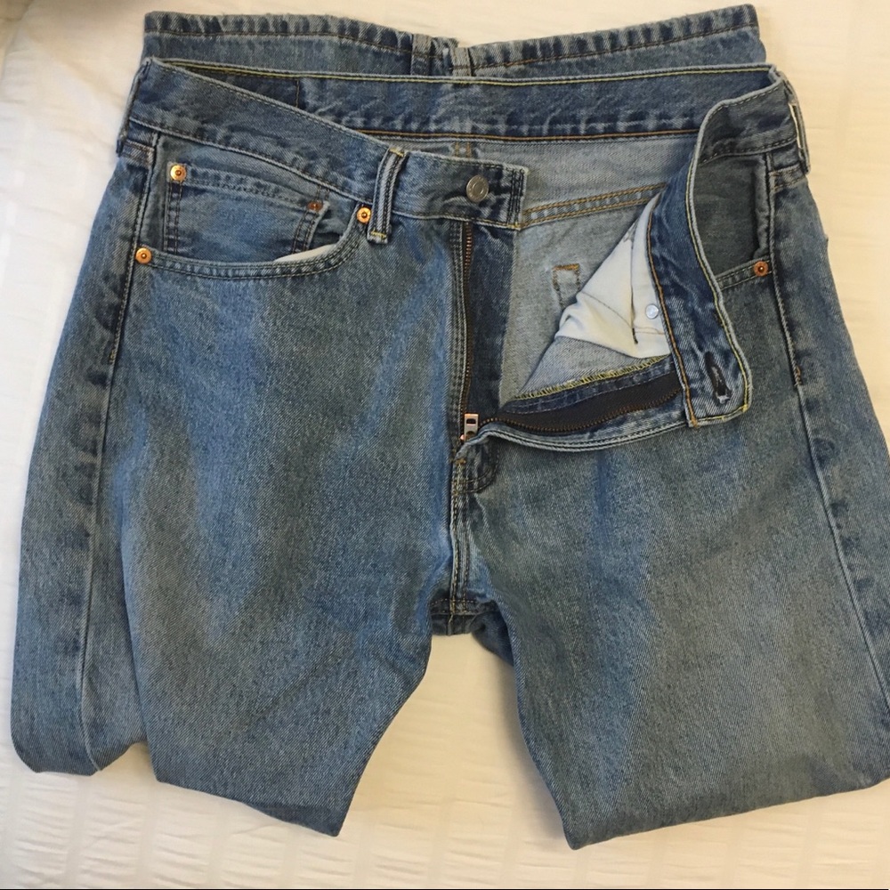 Levi’s 505 men’s jeans 34x29 - Picture 3 of 4